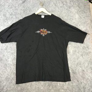 Hard Rock Cafe T Shirt XL Mens Black Short Sleeve Crew Neck 100 Cotton Logo